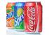 COCA-COLA, FANTA PORTOCALE, SPRITE 0,33L