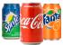 Coca Cola / Fanta / Sprite (330 ml)