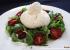 BURRATA CU PULPA DE RODIE SI BABY SPANAC