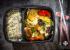 Bento box wok vegetarian